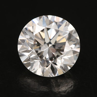 Loose 3.00 CT Lab Grown Round Brilliant Cut Diamond with GIA Report