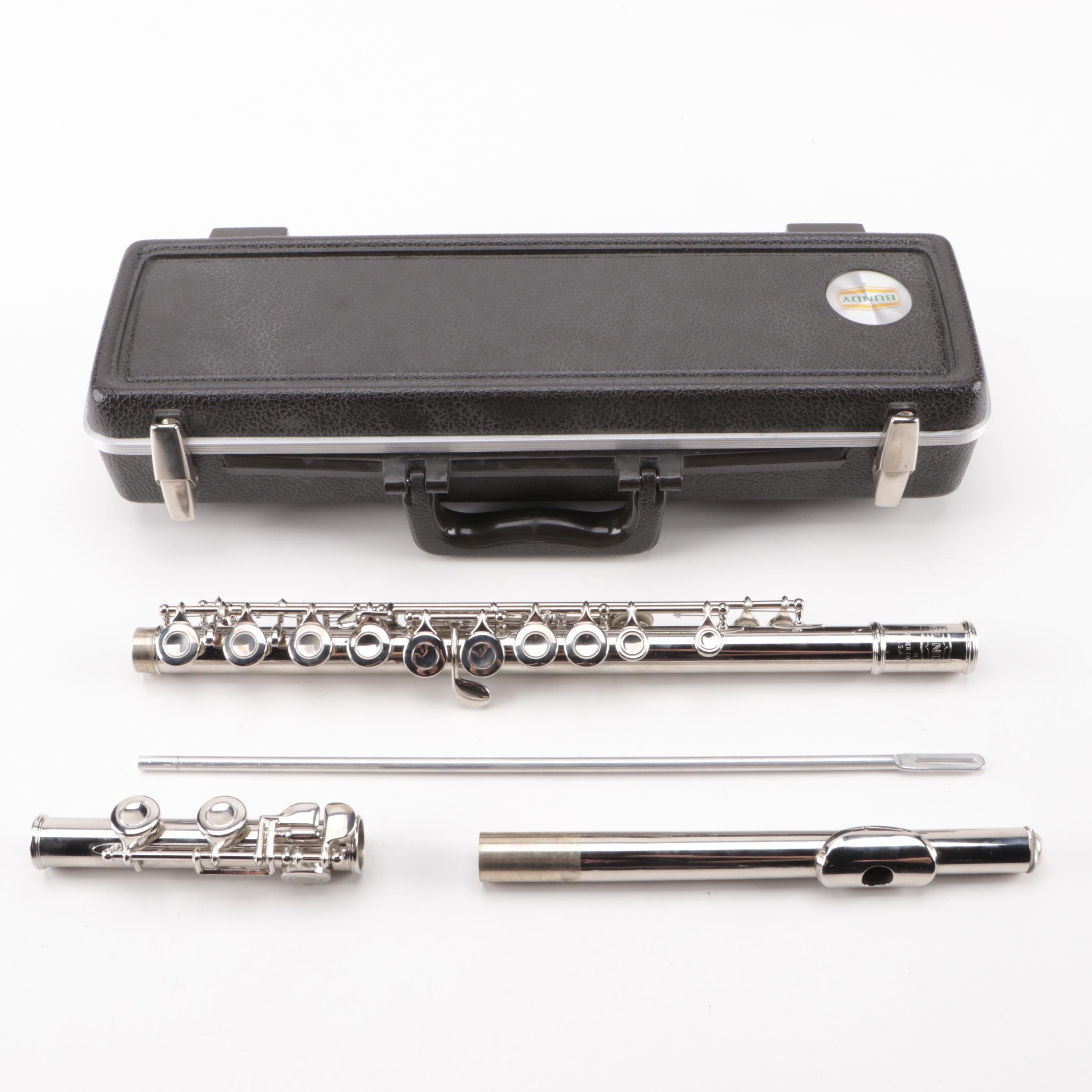 Bundy Selmer Flute with Case EBTH