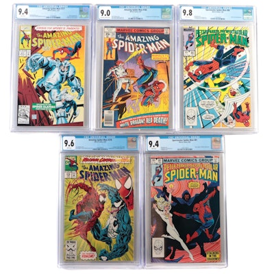 Modern, Bronze Age CGC Graded Marvel Spider-Man Comic Books, 1978–1993