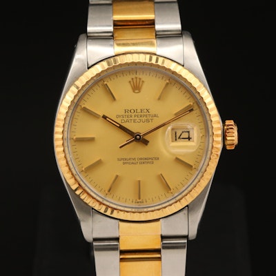 1983 Rolex Oyster Perpetual Datejust Wristwatch