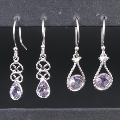 Sterling Silver Gemstone Earring Collection