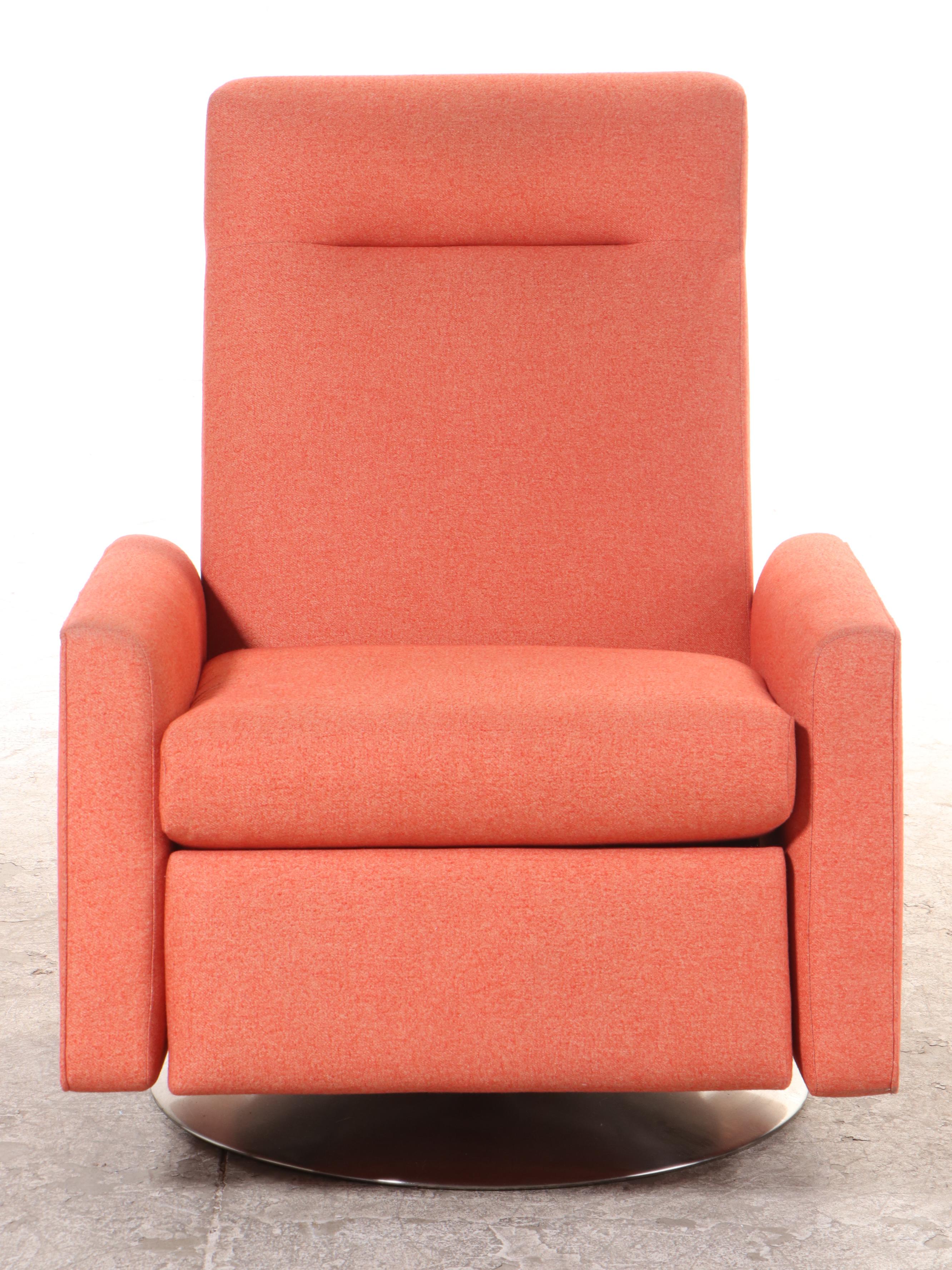 Mitchell Gold + Bob Williams "Tilton" Brushed Stainless Steel Swivel