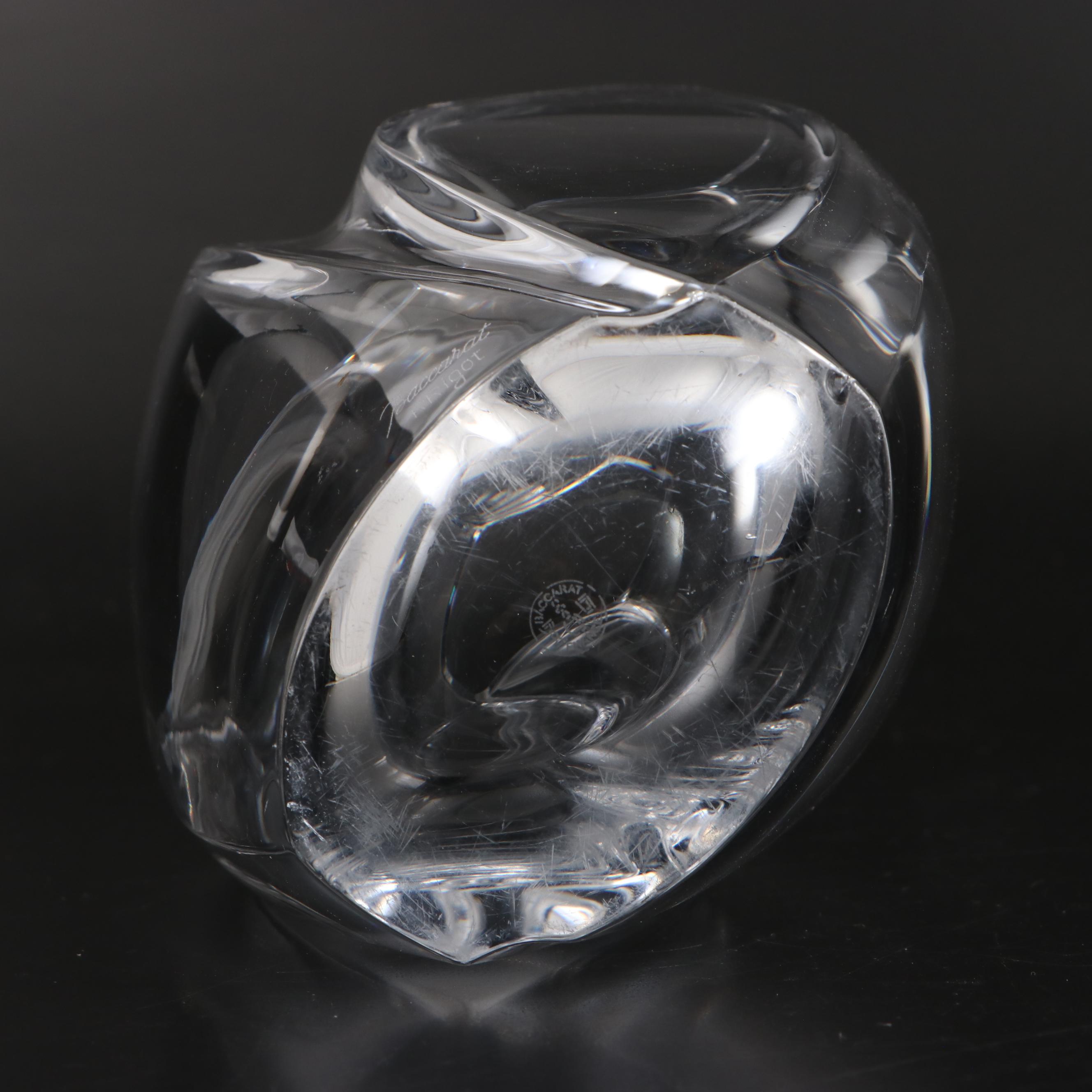 Figurine Femme En Cristal R. Rigot Pour Baccarat – Très Bon état (prix à L'unité)