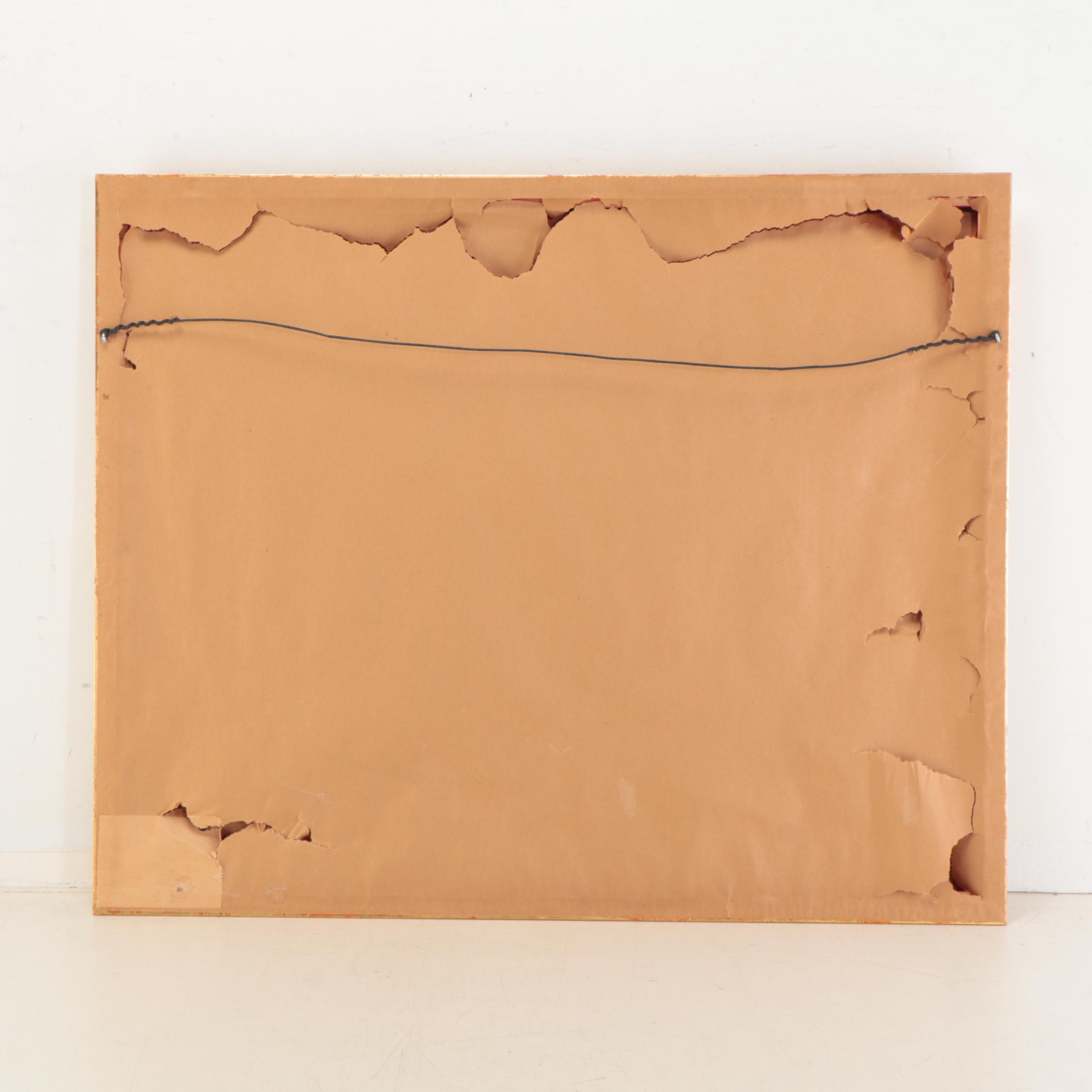 Dan Muller Watercolor Painting of Cowboy EBTH