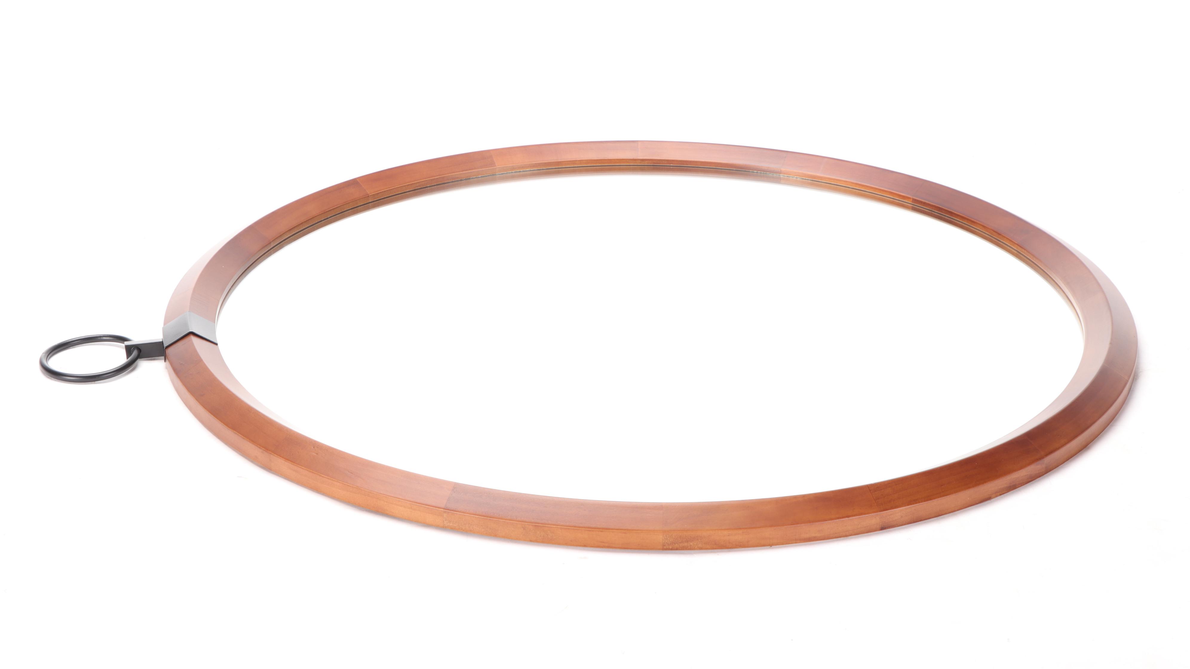 Threshold with Studio McGee 29" Round Wall Mirror with Black Hook EBTH