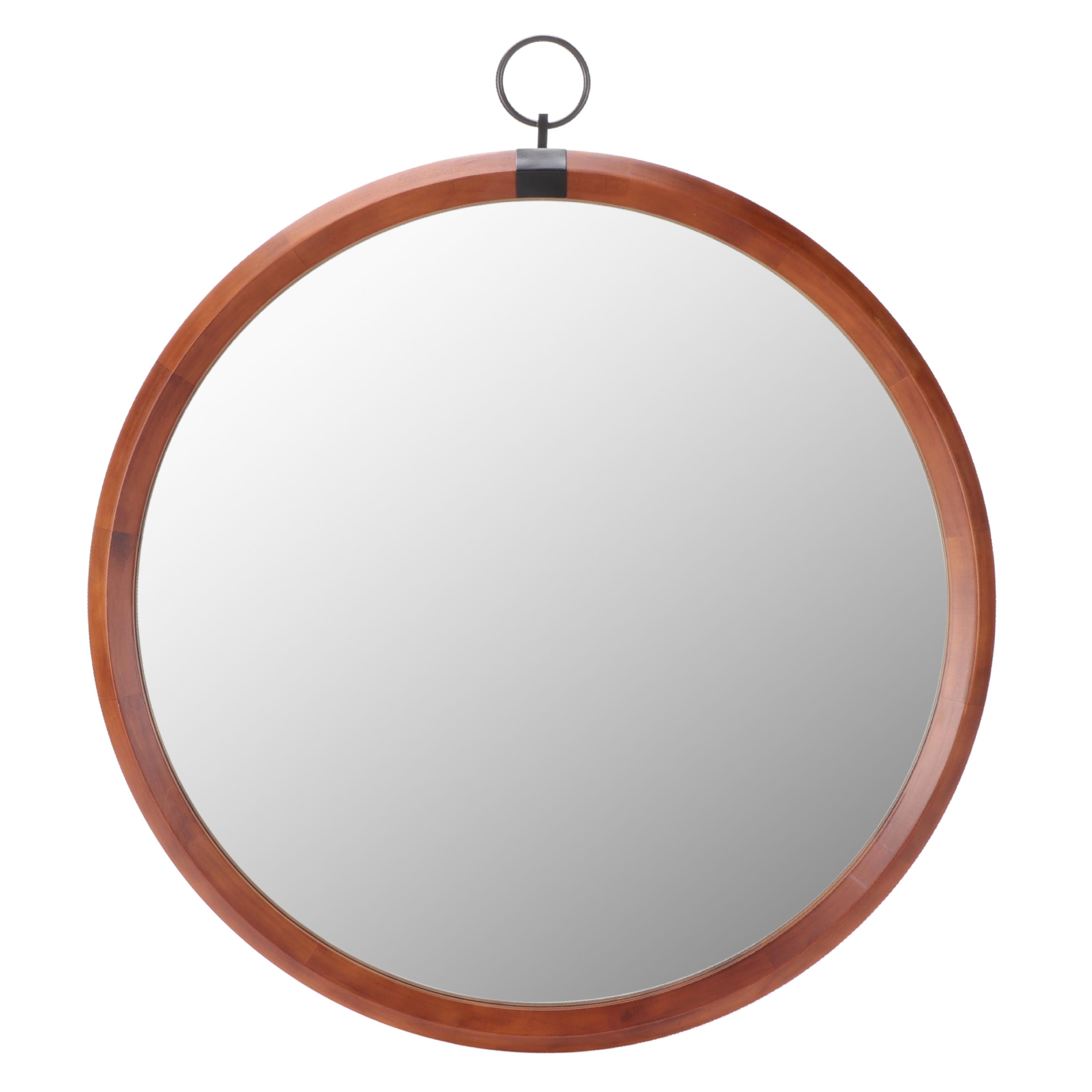 Threshold with Studio McGee 29" Round Wall Mirror with Black Hook EBTH