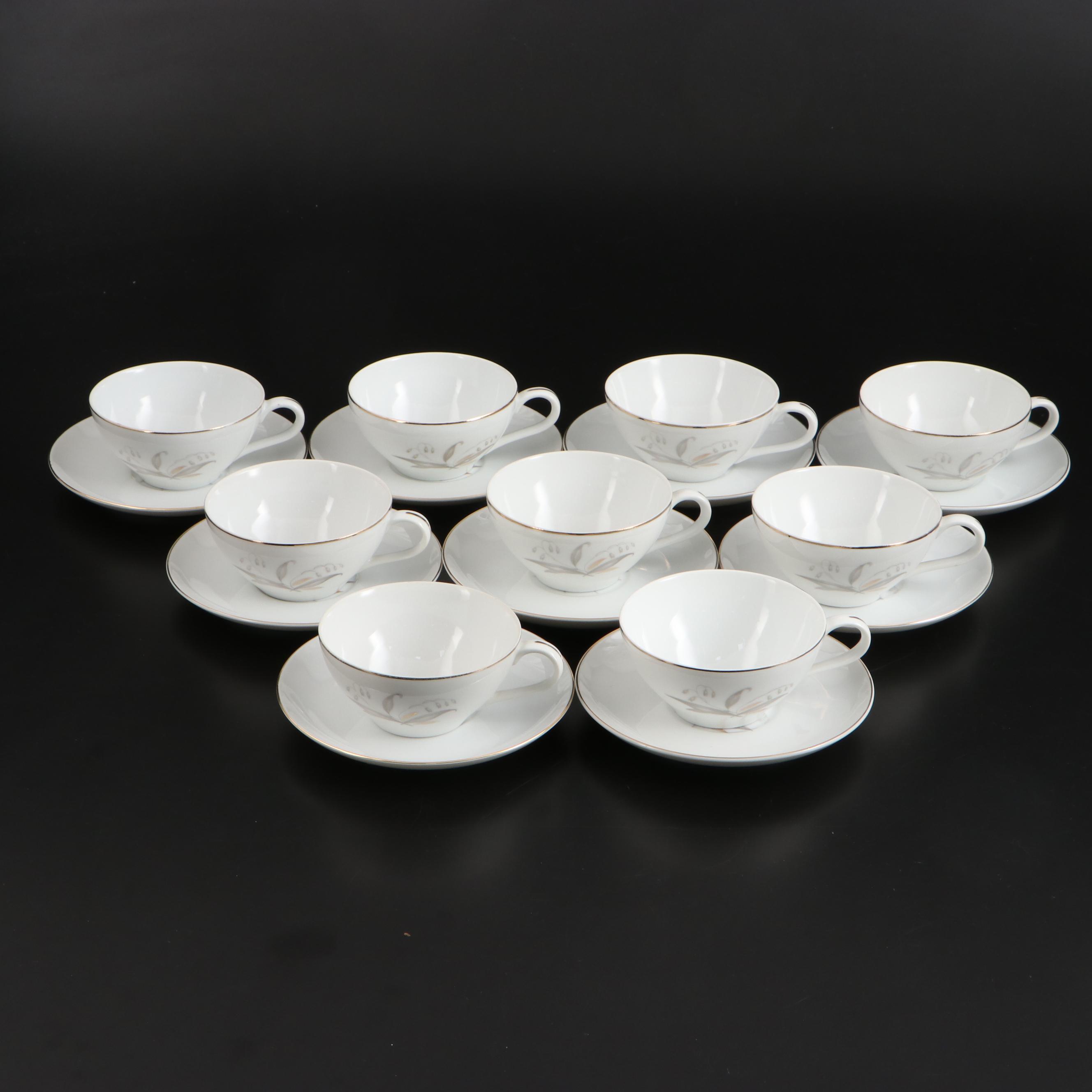 Kaysons "Golden Rhapsody" Porcelain Dinnerware, Mid to Late 20th