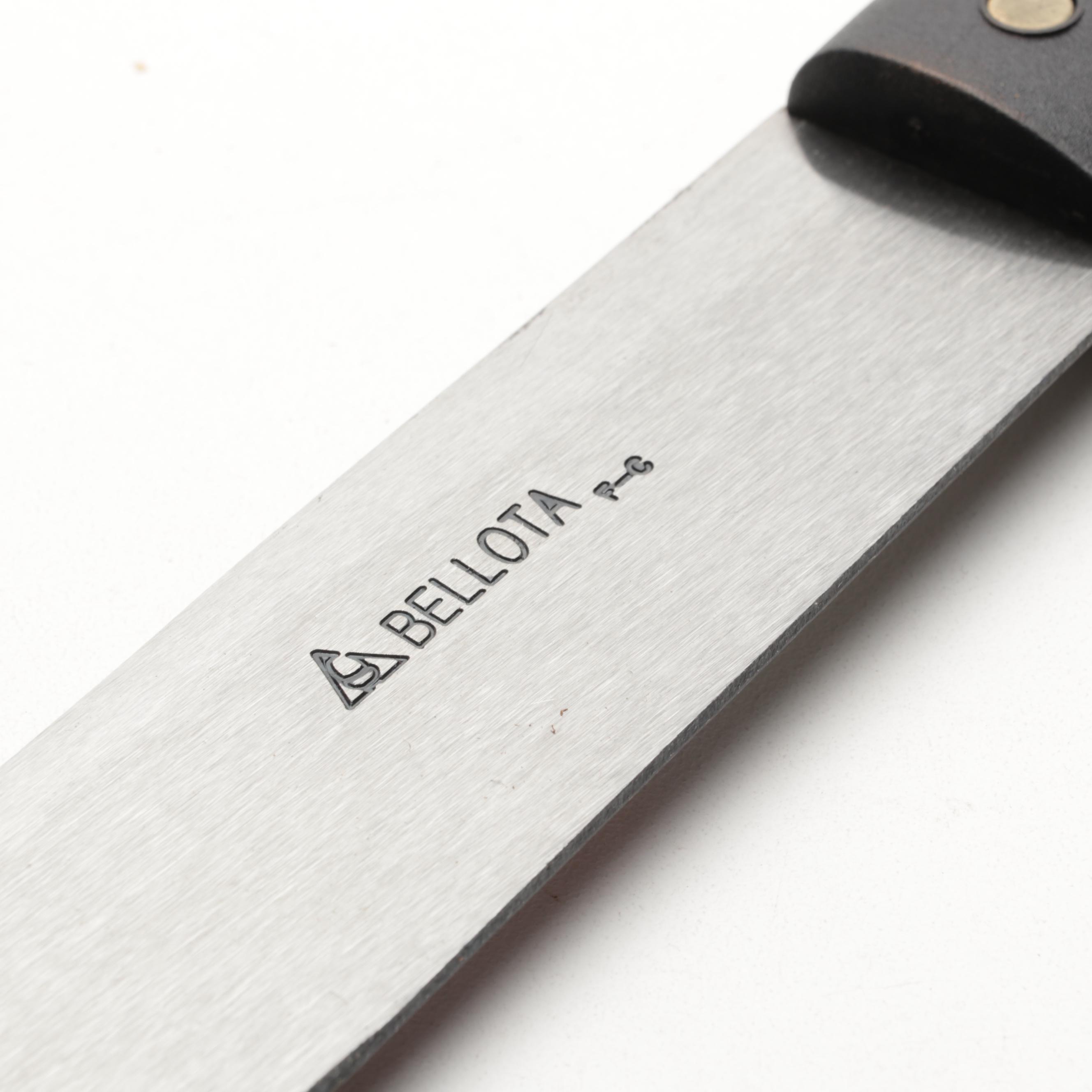 El Salvador 20" Imacasa Tiburon Machete with Tooled Leather Sheath EBTH