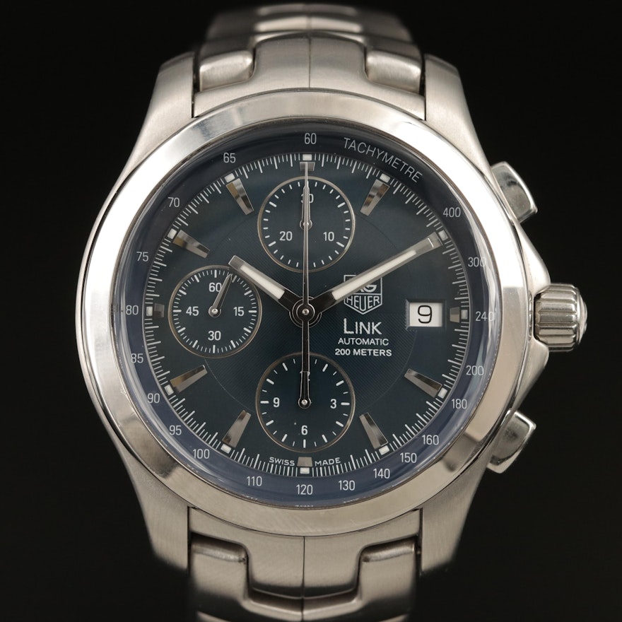 TAG Heuer Link Automatic Chronograph with Date Wristwatch