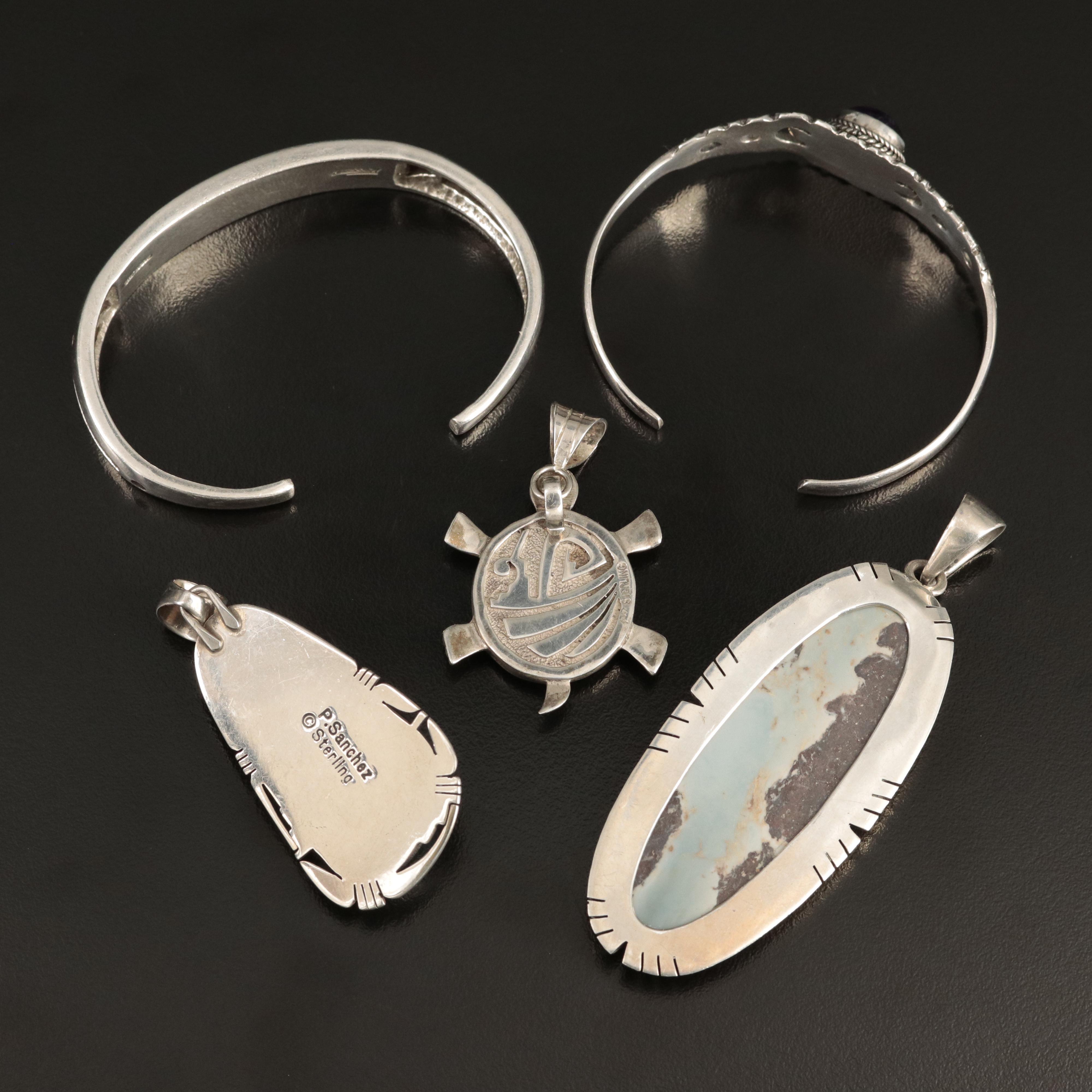 Ray Tracey Navajo Diné and Knifewing Segura Apache Featured in Jewelry