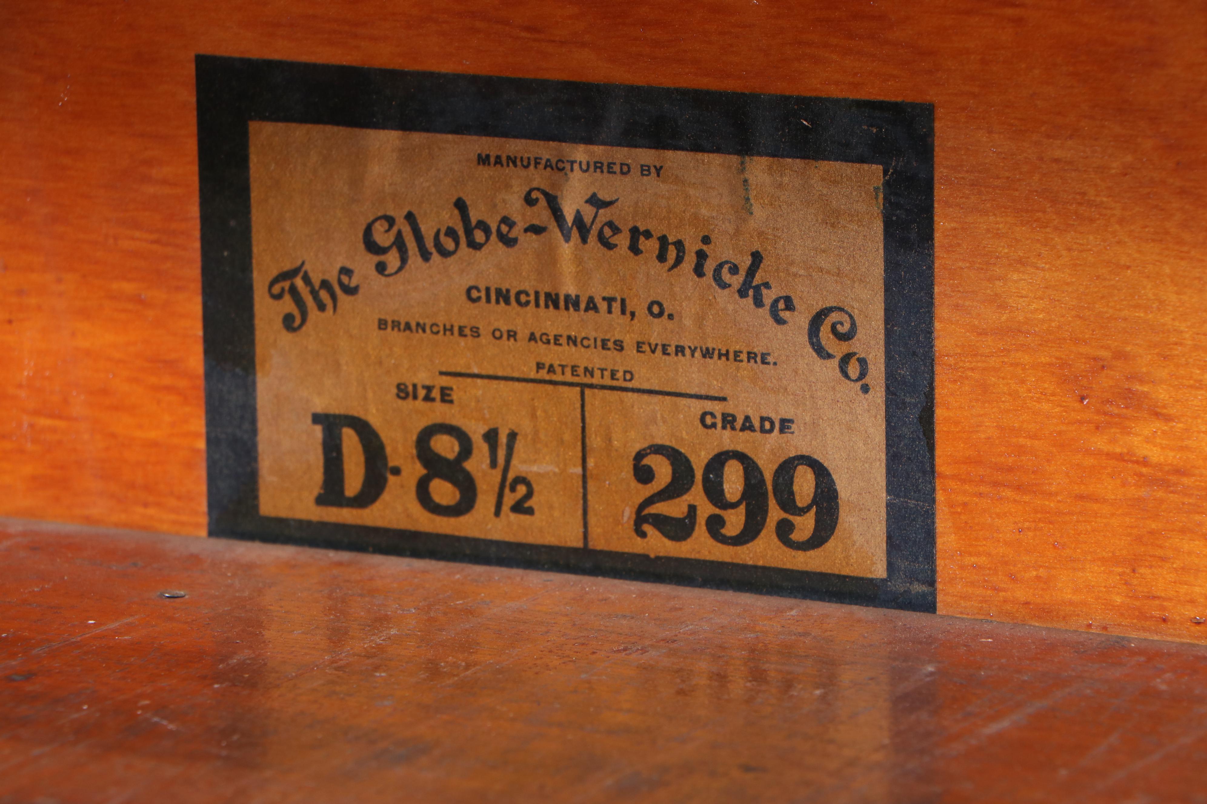 The GlobeWernicke Co. Oak FourStack Barrister's Bookcase, Early 20th