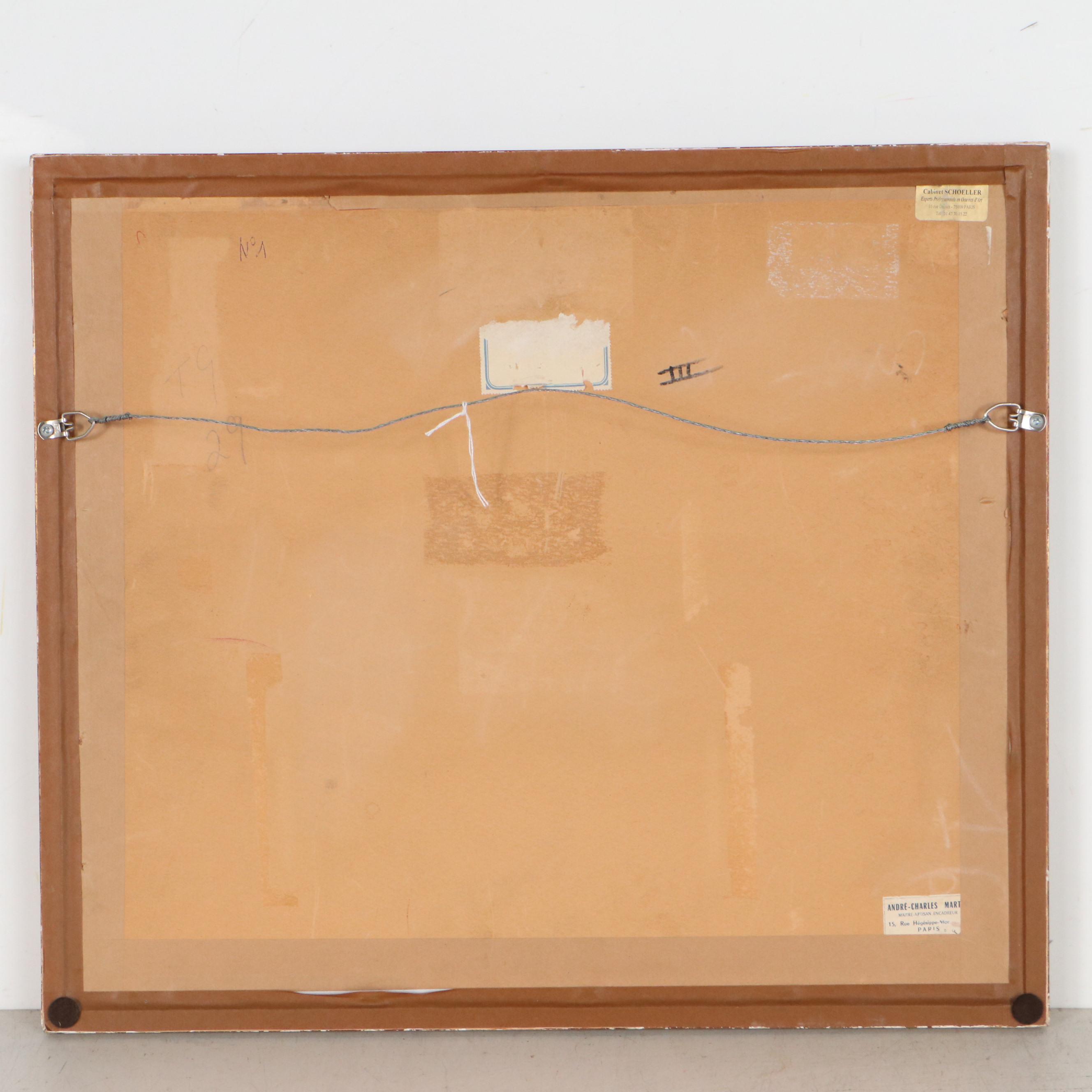 Reclining Male Nude Oil Pastel Drawing EBTH