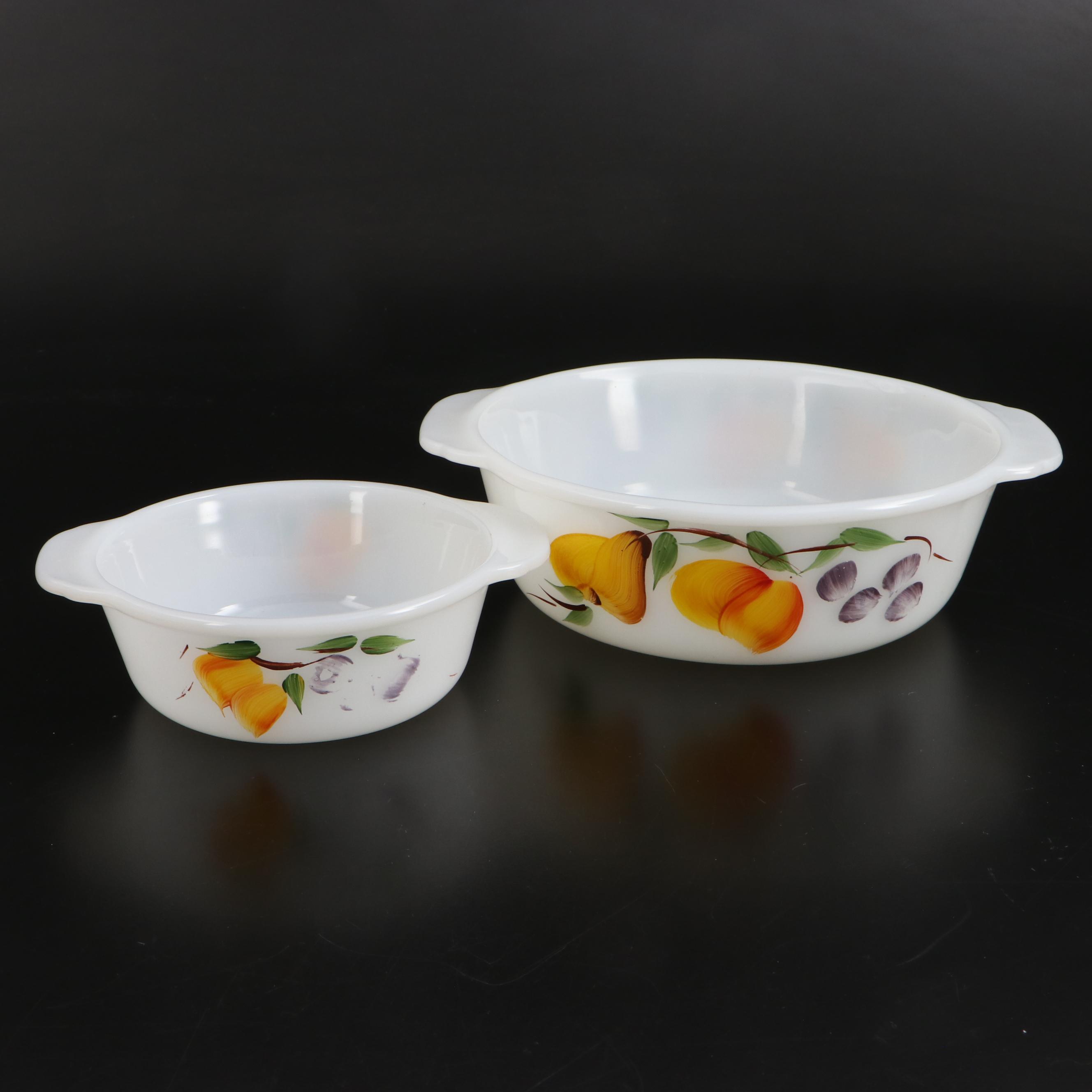 Anchor Hocking Fire King "Fruit" Baking and Serving Dishes EBTH