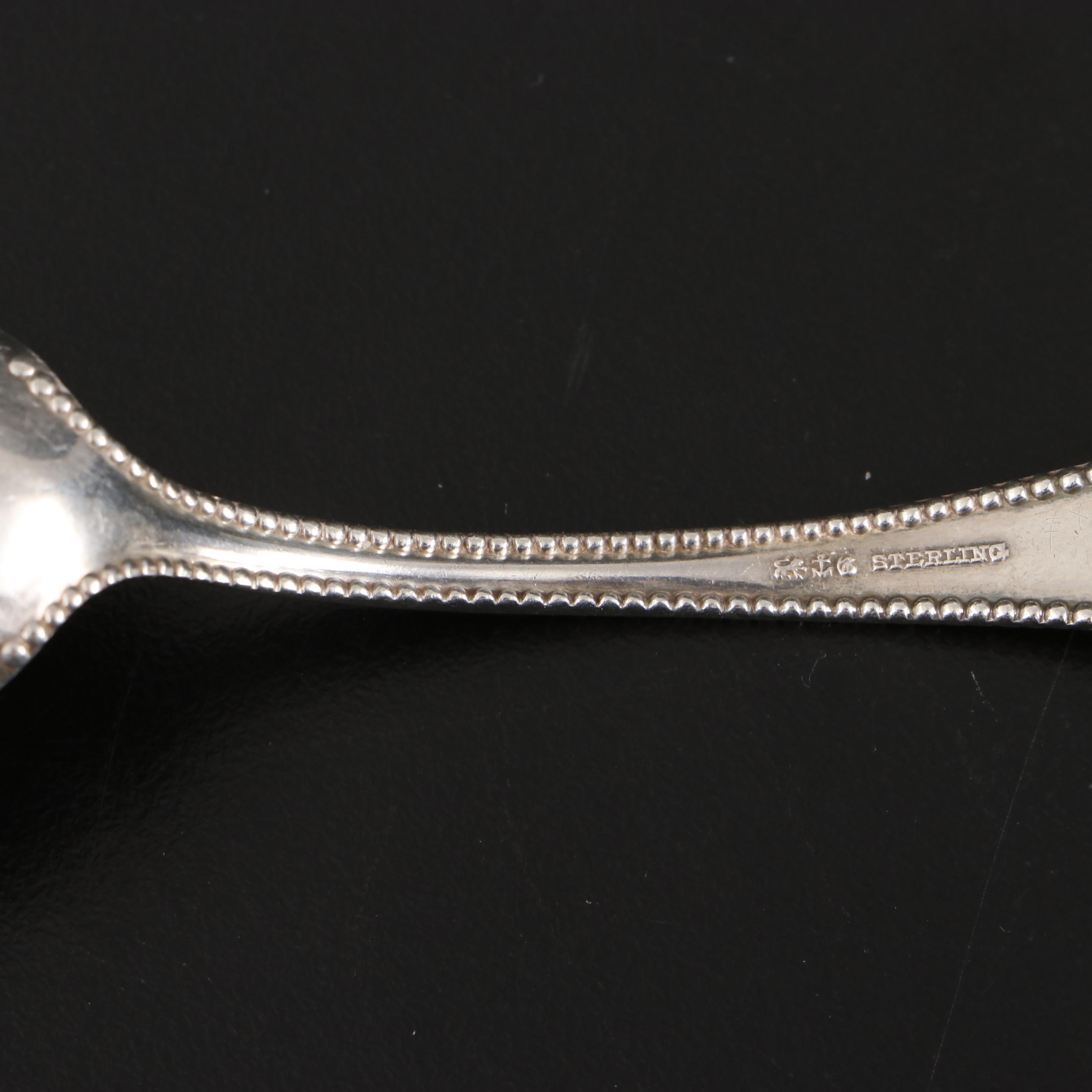 Tiffany & Co. Sterling Silver Spoon with Other Sterling Spoons EBTH