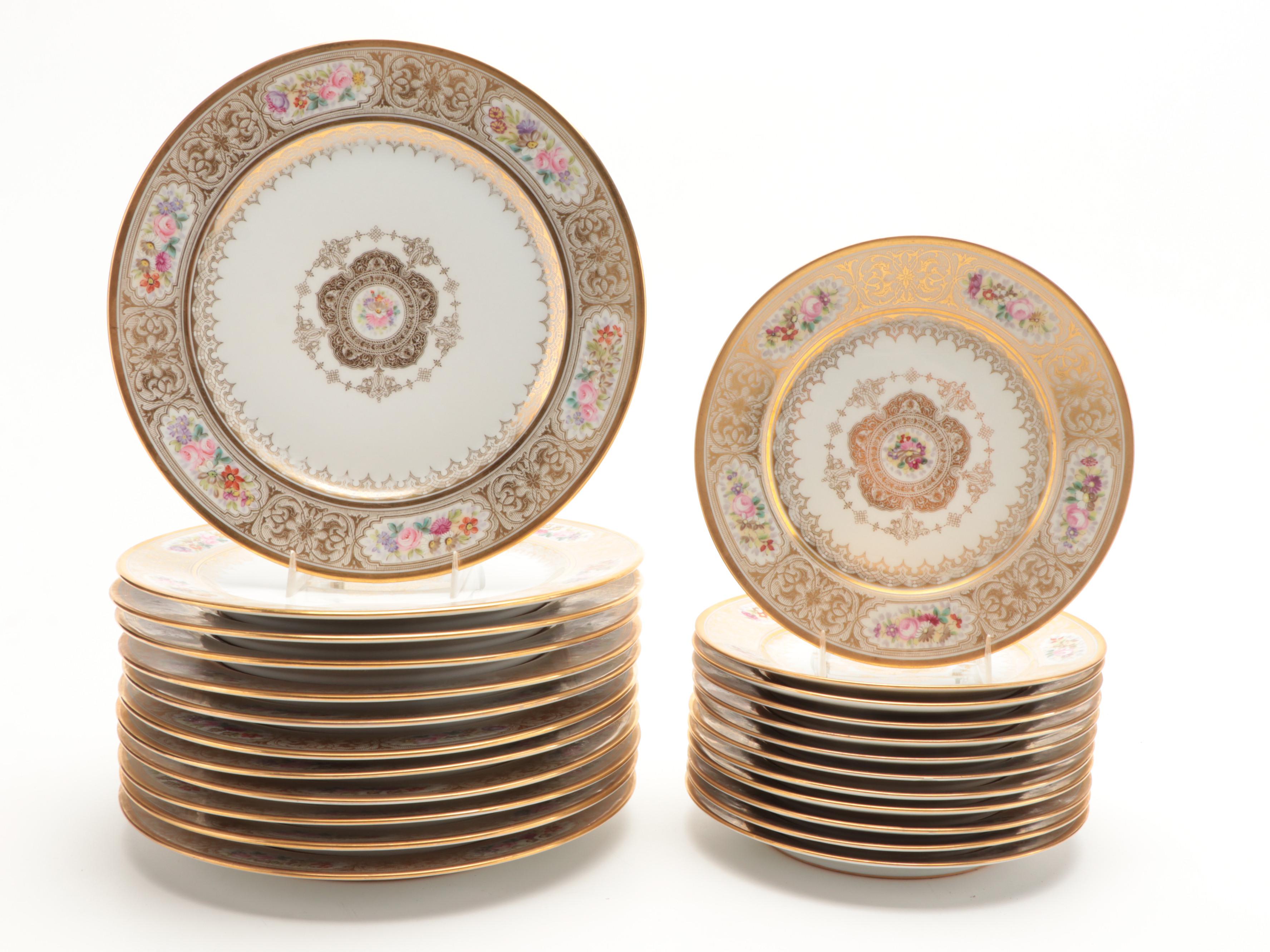 Wm. Guérin & Co. "Chateau de Trianon" HandPainted Limoges Porcelain