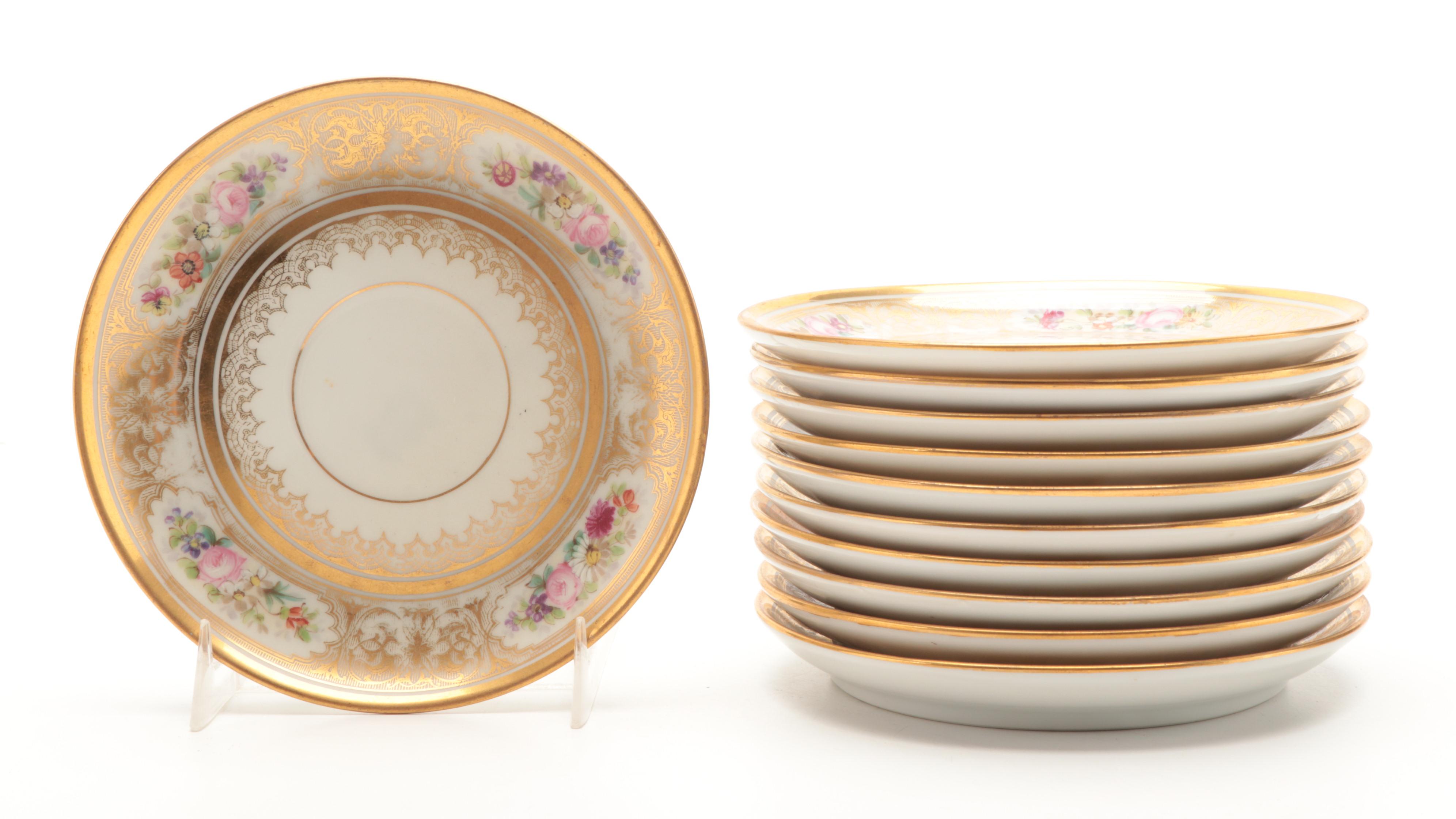 Wm. Guérin & Co. "Chateau de Trianon" HandPainted Limoges Porcelain