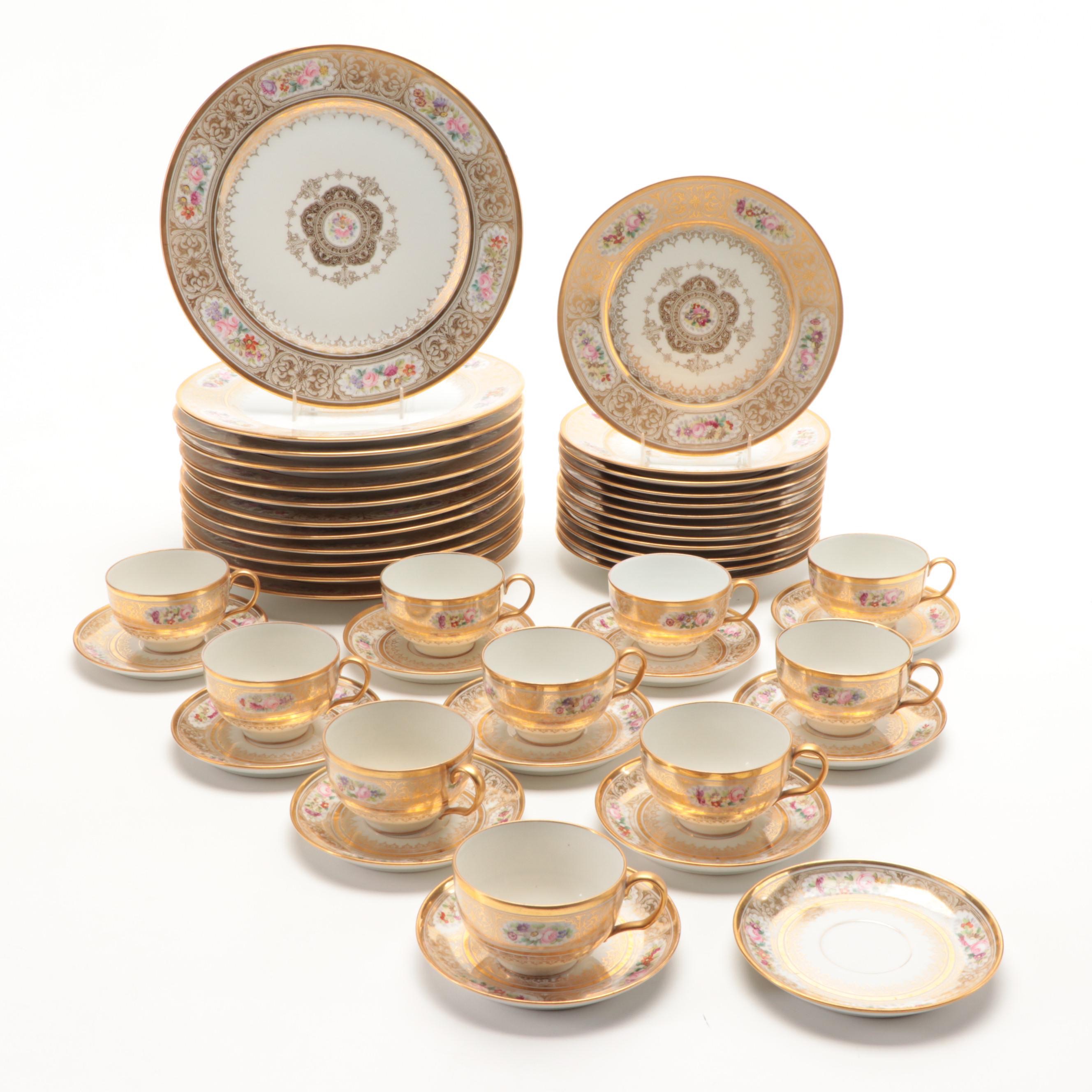 Wm. Guérin & Co. "Chateau de Trianon" HandPainted Limoges Porcelain