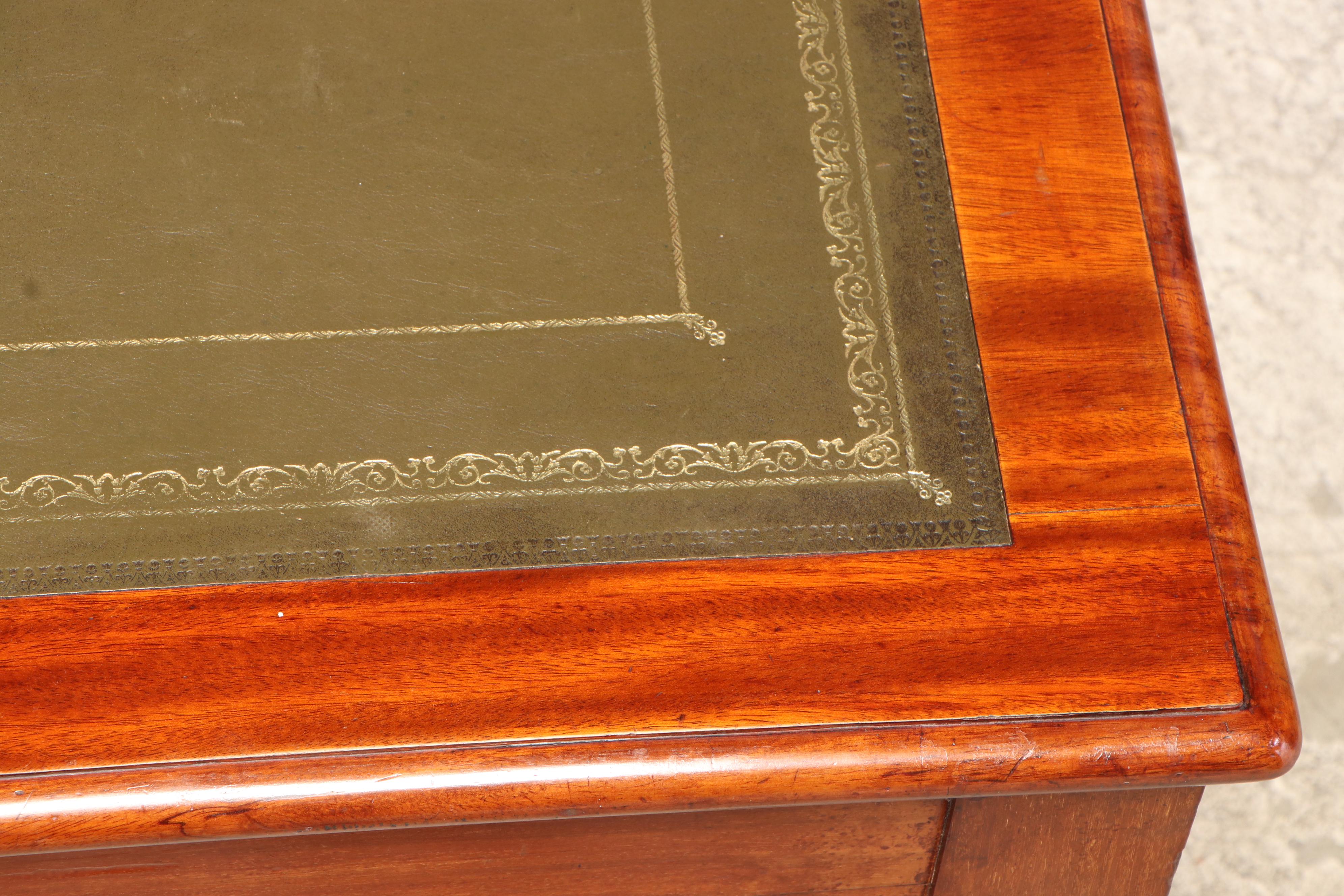 William IV Style Mahogany Games Table with Four Renaissance Style Side