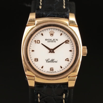 1999 18K Rolex Cellini Hand Wind Wristwatch