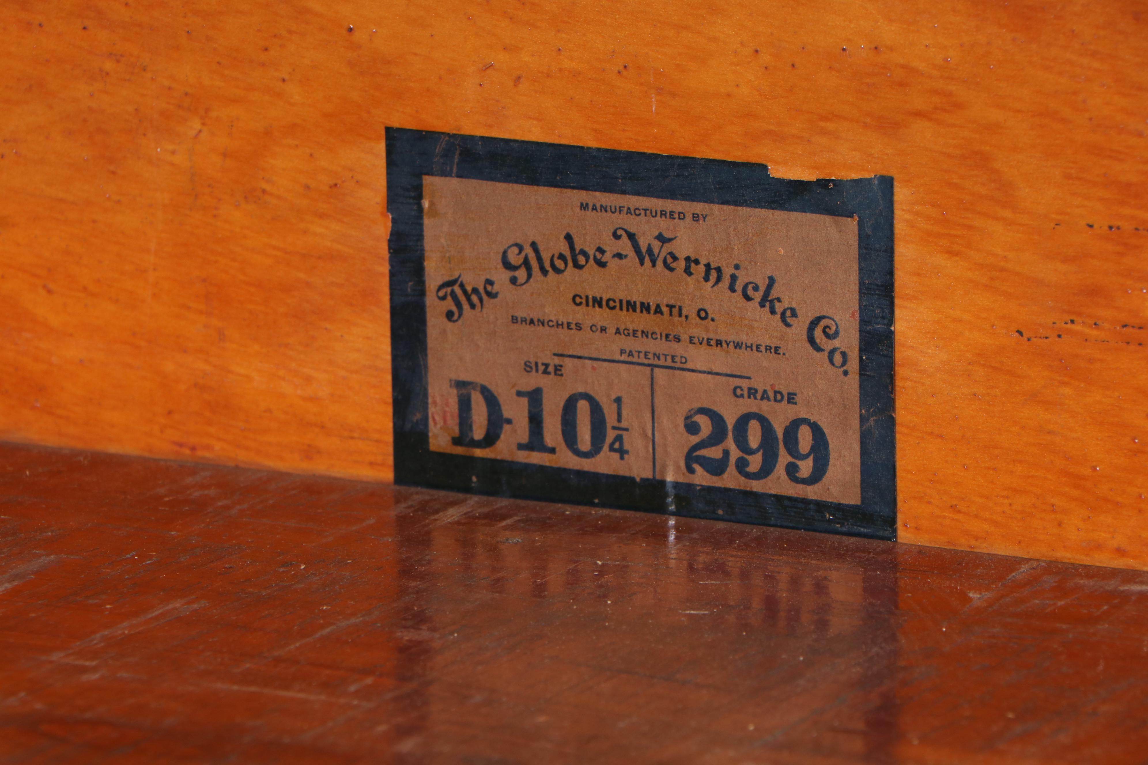 The GlobeWernicke Co. Oak FourStack Barrister's Bookcase, Early 20th