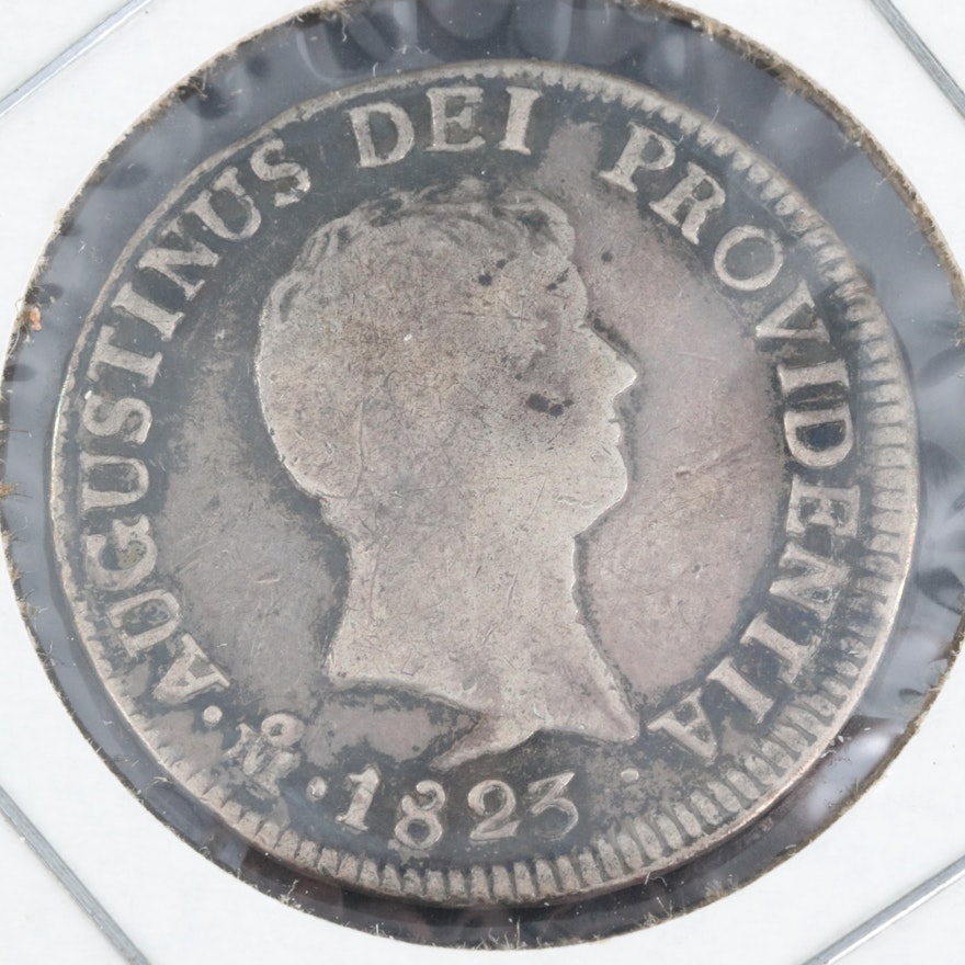 1823 Mexico Two Reales