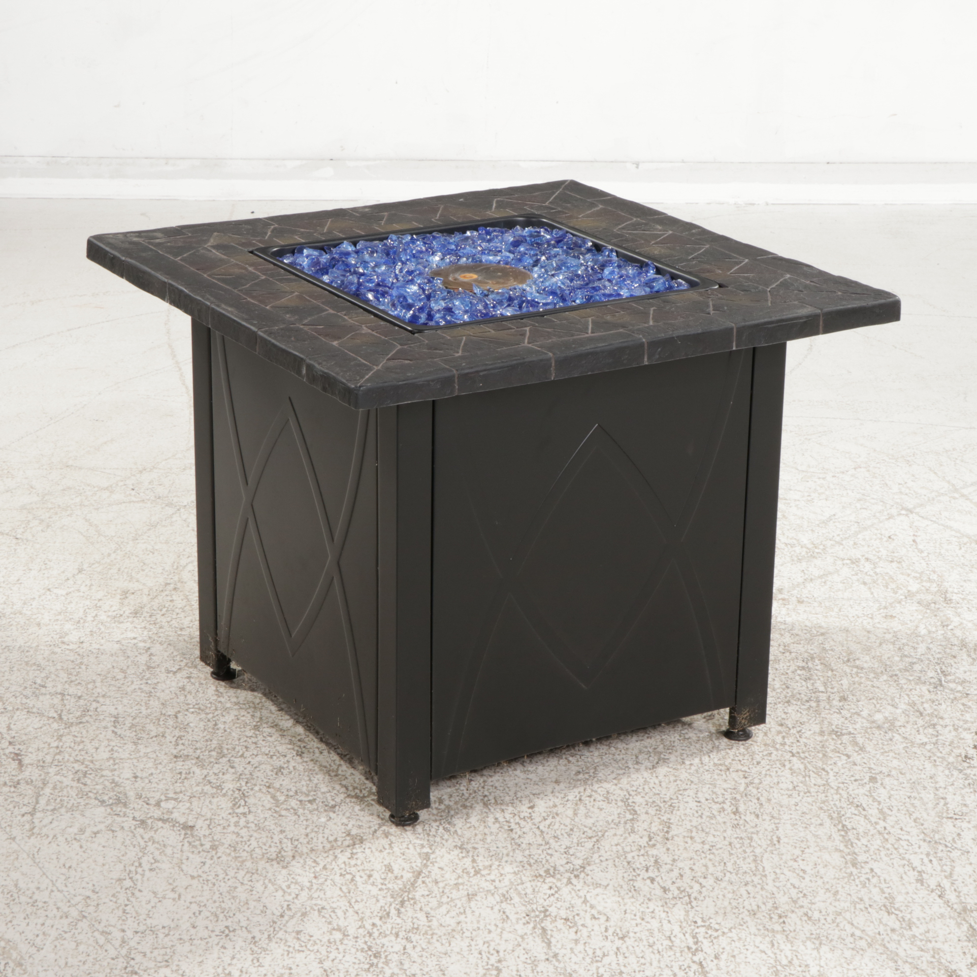 Mr. Bar-B-Q Propane Patio Fire Pit Table, 21st Century | EBTH