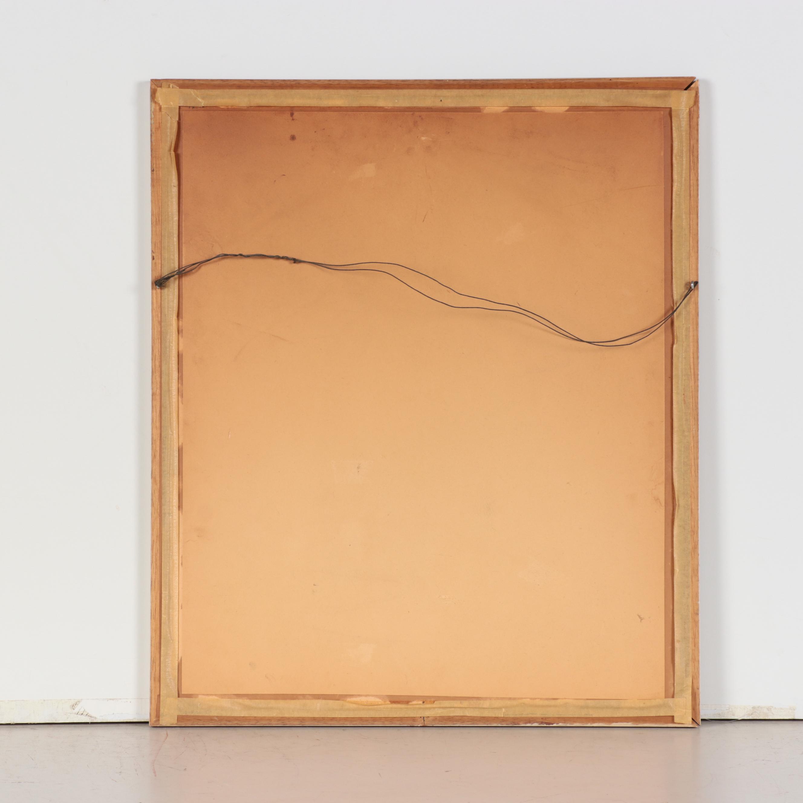 HandColored Etching After Ernst Geissendorfer "White Tower" EBTH