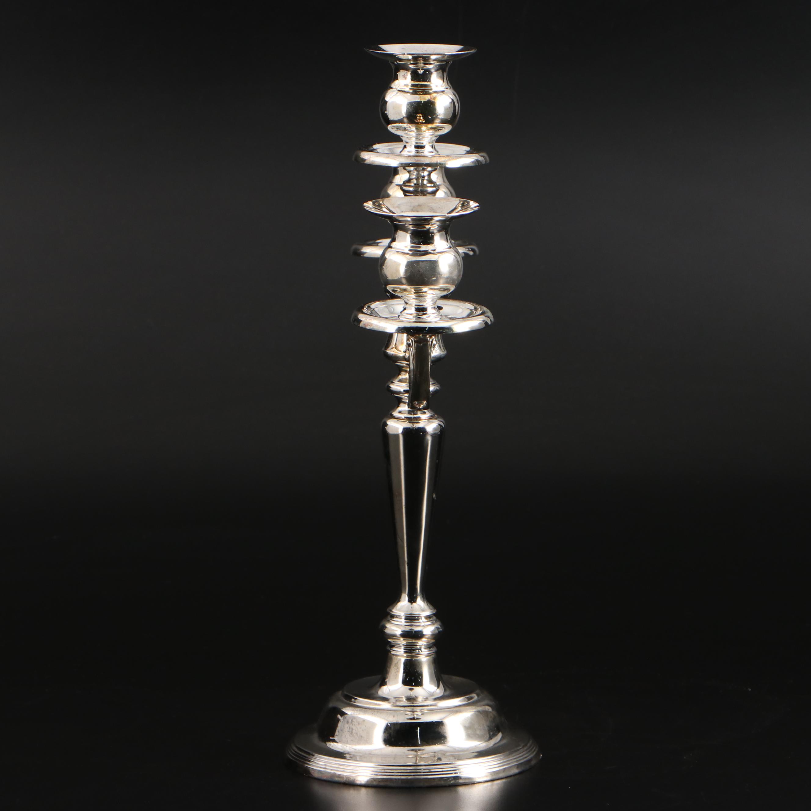 Godinger Silver Plate Candelabras EBTH