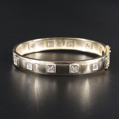 Sterling Gemstone Band Bracelet