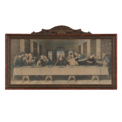 Photogravure After Leonardo DaVinci "The Last Supper"