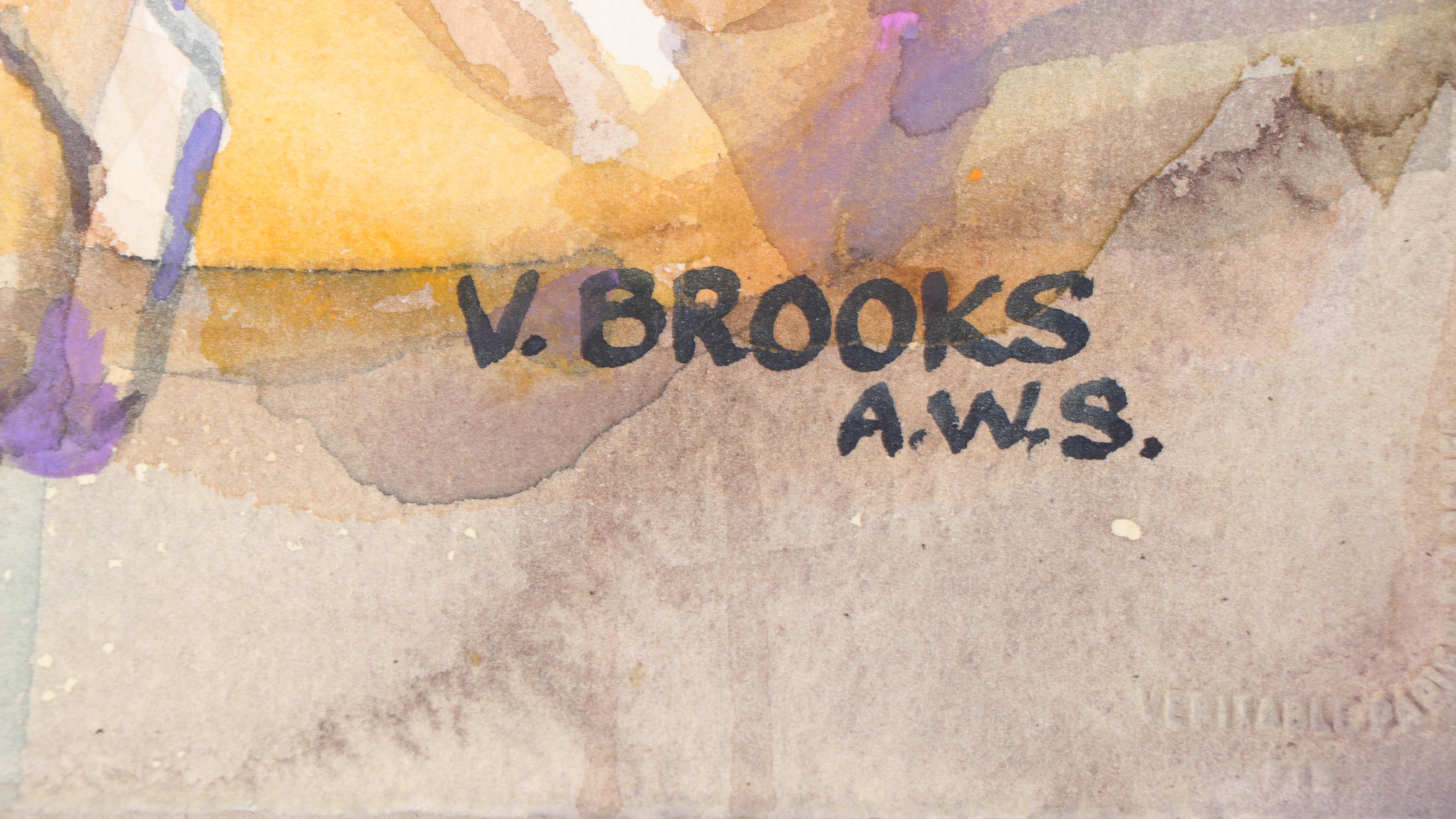 Virginia Brooks Watercolor Paintings of Animals and More EBTH