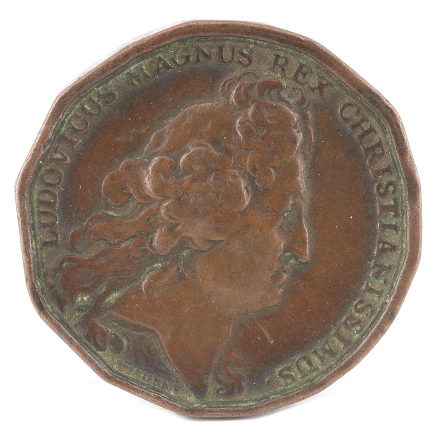 1697 French Bronze Medal
