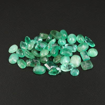 Loose 25.19 CTW Emerald Selection