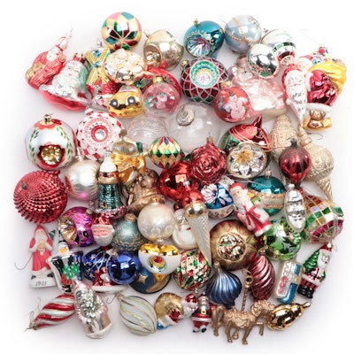 Glass and Acrylic Christmas Ornaments