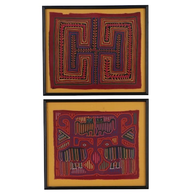 Panamanian Guna Mola Embroidery Panels