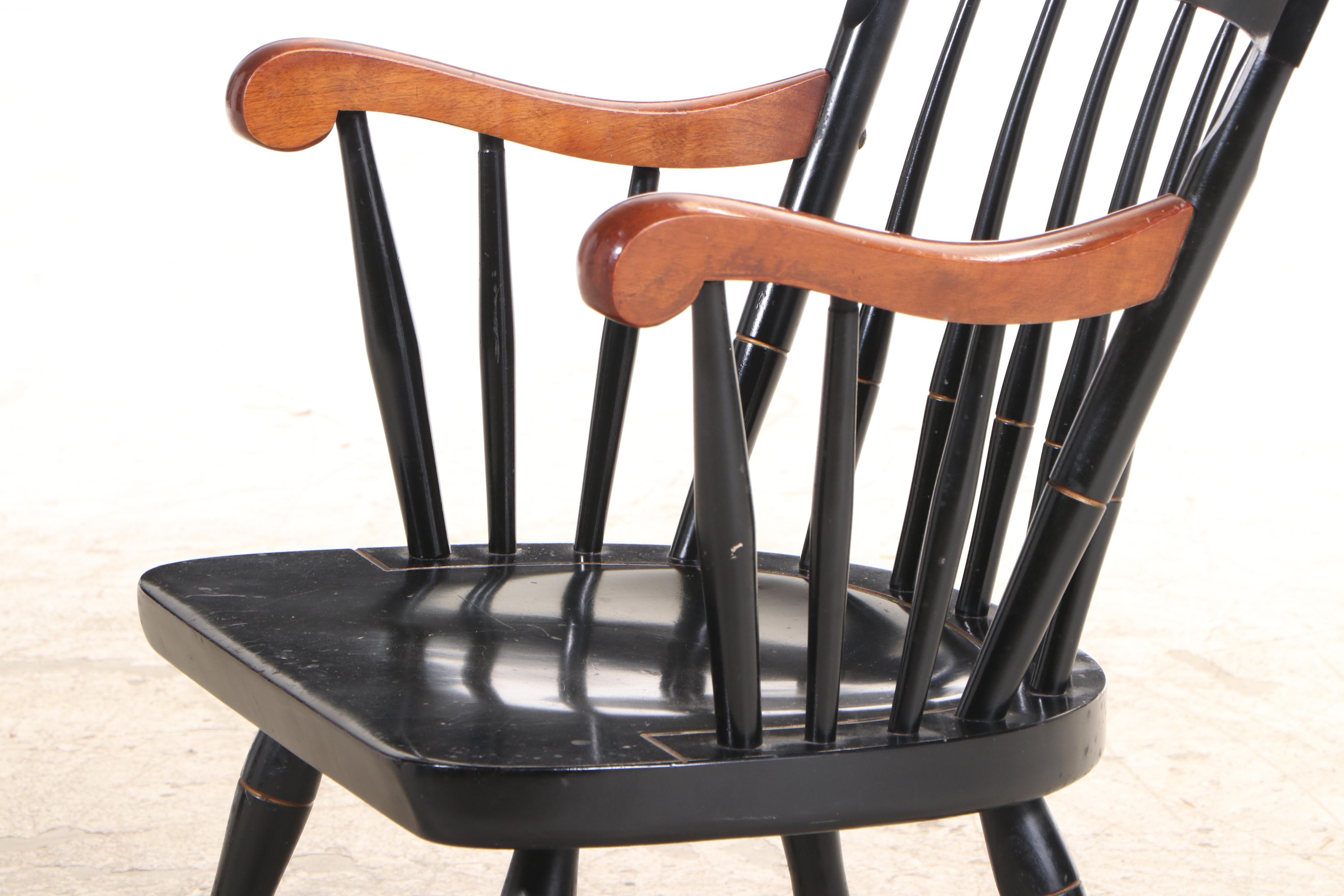 Nichols & Stone Co. "Princeton University" RodBack Windsor Armchair EBTH