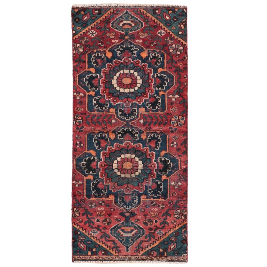 2'8 x 6' Hand-Knotted Persian Lurs Accent Rug