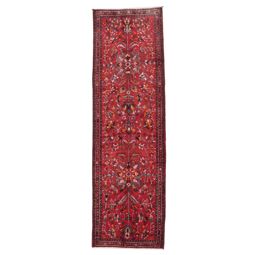 3'2 x 10'7 Hand-Knotted Persian Malayer Long Rug