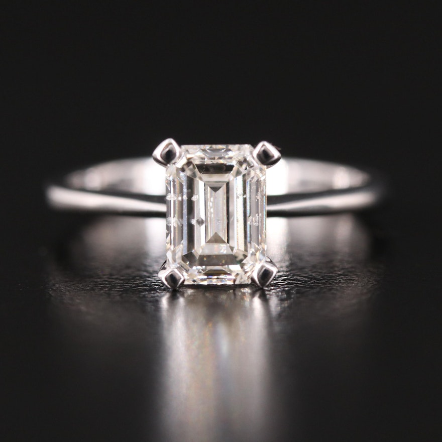 14K 1.47 CT Lab Grown Diamond Solitaire Ring