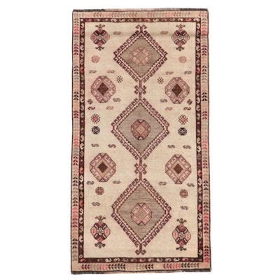 3'10 x 7'4 Hand-Knotted Persian Lurs Area Rug