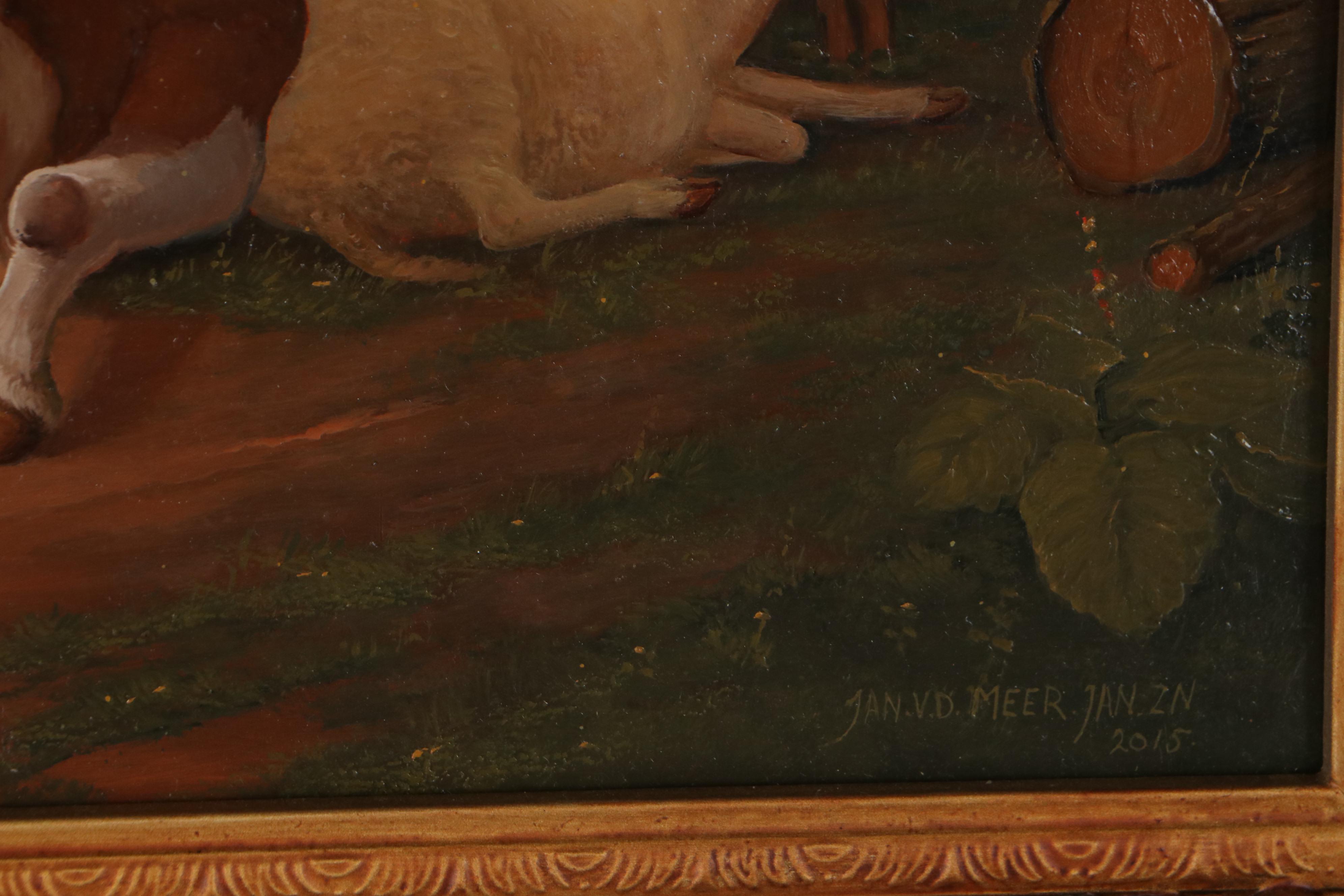 Jan van der Meer Dutch Pastoral Oil Painting, 2015 | EBTH