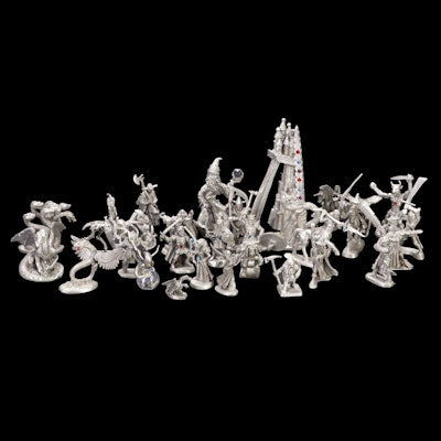 Spoontiques, Ral Partha, and Other Pewter Fantasy Miniatures