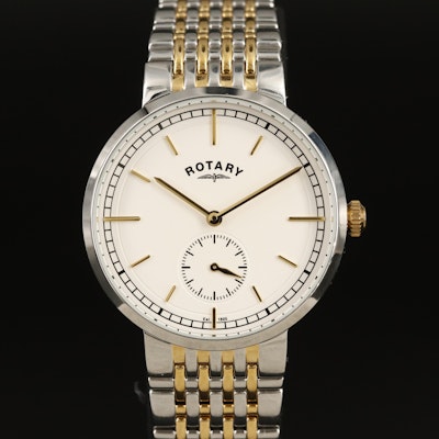 Rotary Cantebury Two-Tone Stainless Steel Wristwatch