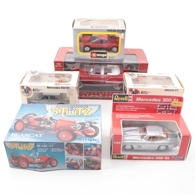 Revell, Sun Star, More Diecast Toy Model Cars, Kits, Late 20th Century