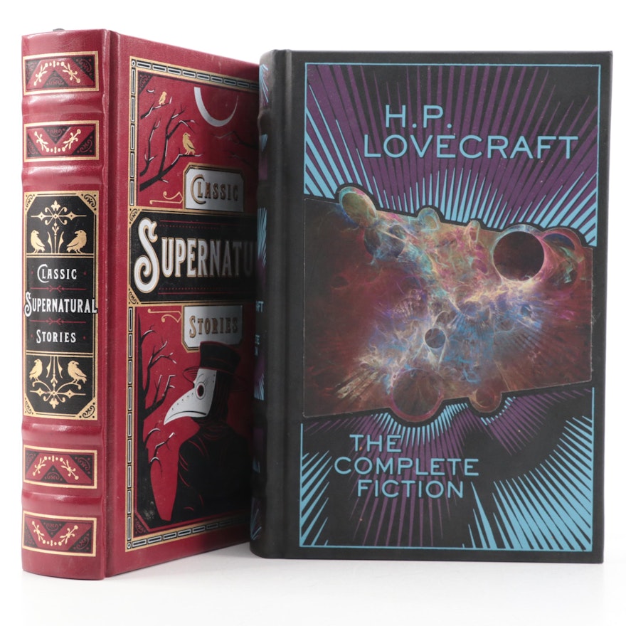 "The Complete Fiction" by H. P. Lovecraft with "Classic Supernatural Stories"
