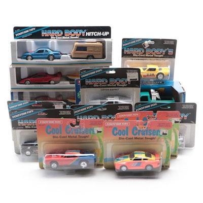 TootsieToy Diecast Toy Cars Including Porsche 959 and More, 1987-1992