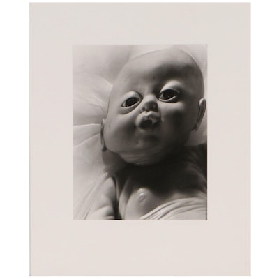 Rebecca Sharfman Silver Gelatin Photograph of a Baby Doll