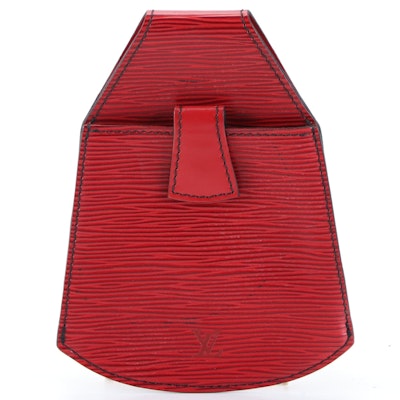 Louis Vuitton Sherwood Belt Pouch in Red Epi Leather