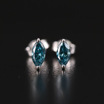 14K 0.62 CTW Diamond Stud Earrings