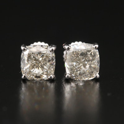 14K 3.75 CTW Lab Grown Diamond Stud Earrings